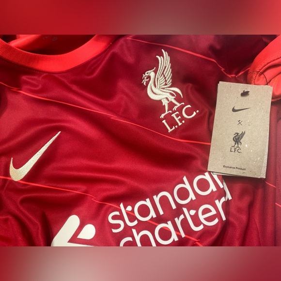 Nike [S] 2021-22 Liverpool FC Home Jersey - DB2560-688 - Picture 11 of 13